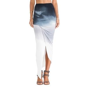 Young Fabulous & Broke Black Ombre Sassy Skirt